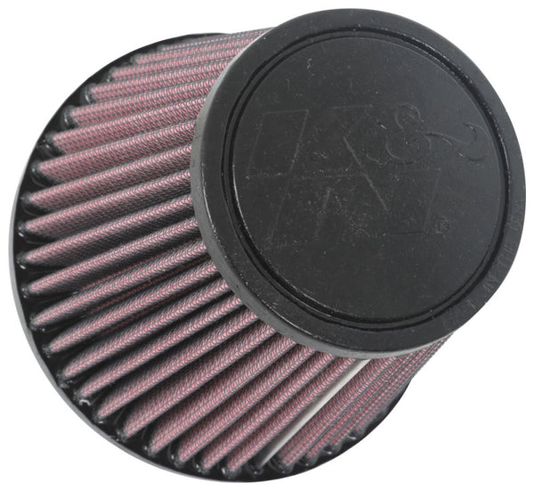 K&N Universal Clamp-On Air Filter 2-3/4in FLG / 5-1/16in B / 3-1/2in T / 4-3/8in H - Bull Strap