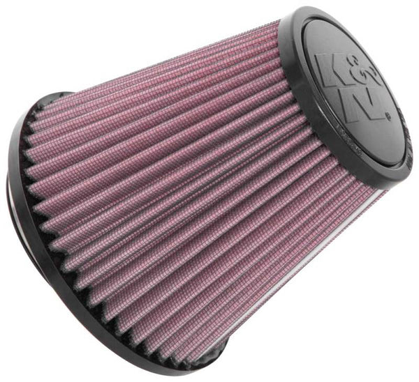 K&N Universal Clamp-On Air Filter 3-1/4in FLG / 5-3/4in B / 3-1/2in T / 5-7/16in H - Bull Strap