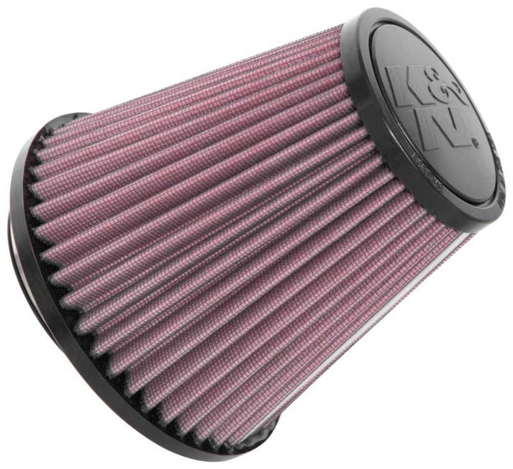 K&N Universal Clamp-On Air Filter 3-1/4in FLG / 5-3/4in B / 3-1/2in T / 5-7/16in H - Bull Strap