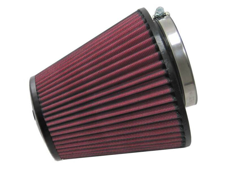 K&N Universal Clamp-On Air Filter 3-1/4in FLG / 5-3/4in B / 3-1/2in T / 5-7/16in H - Bull Strap