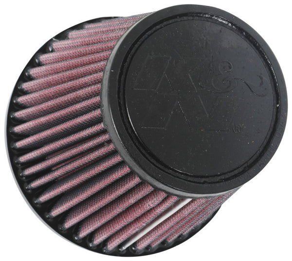 K&N Universal Clamp-On Air Filter 3-1/8in FLG / 4-15/16in B / 3-1/2in T / 4-3/8in H - Bull Strap