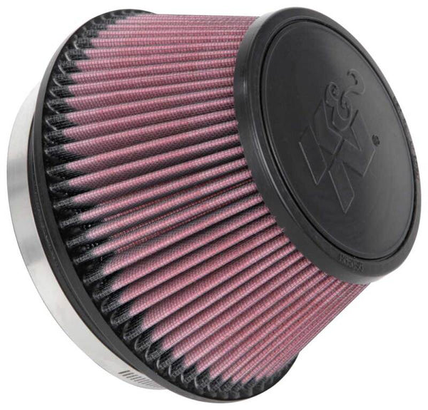 K&N Universal Clamp-On Air Filter 6in FLG / 7-1/2in B / 5-1/8in T / 4in H - Bull Strap