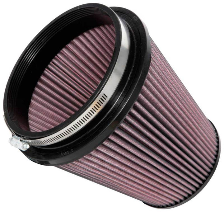 K&N Universal Clamp-On Air Filter 6in FLG / 7-1/2in B / 5in T / 7-1/2in H - Bull Strap