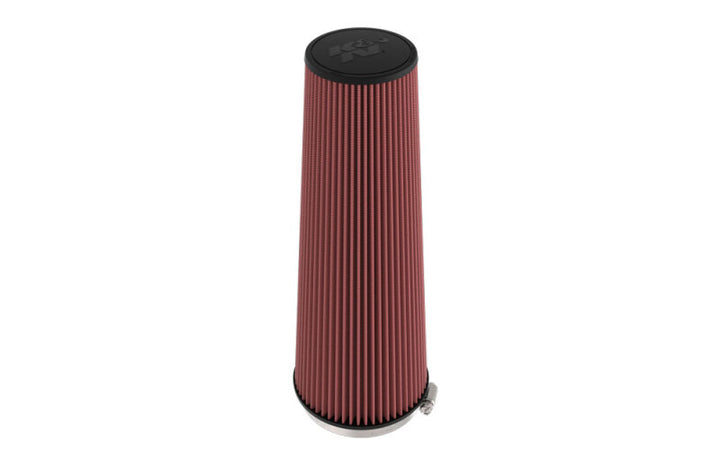 K&N Universal Clamp-On Air Filter 7-1/2in 6 DEG FLG 5in OD 20 1/8in H - Bull Strap