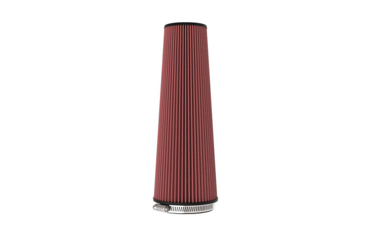 K&N Universal Clamp-On Air Filter 7-1/2in 6 DEG FLG 5in OD 20 1/8in H - Bull Strap