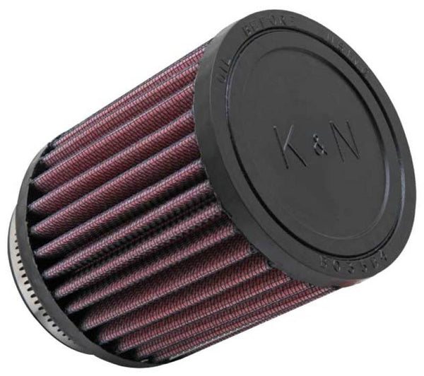 K&N Universal Rubber Filter 2.5 inch 5 Degree FLG 3.5 inch OD 4 inch Height - Bull Strap