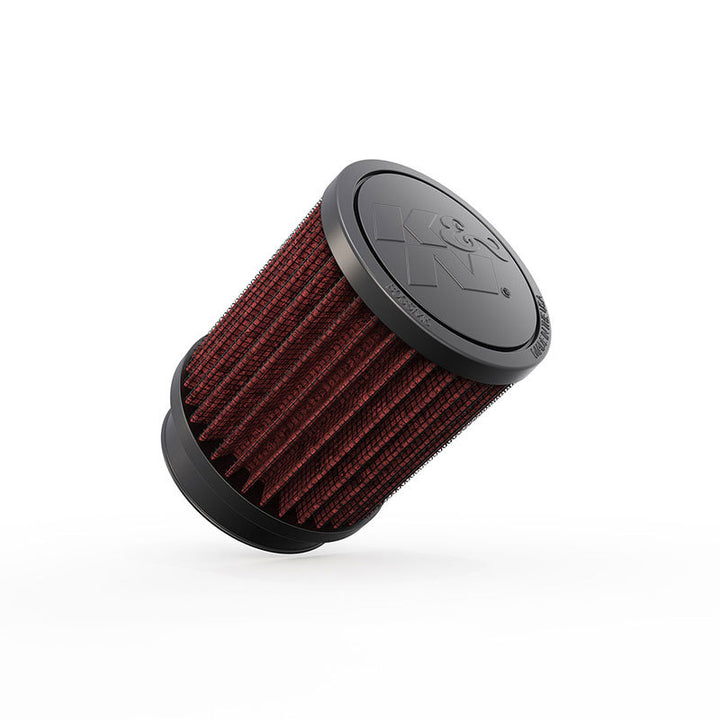 K&N Universal Rubber Filter 2.5 inch 5 Degree FLG 3.5 inch OD 4 inch Height - Bull Strap