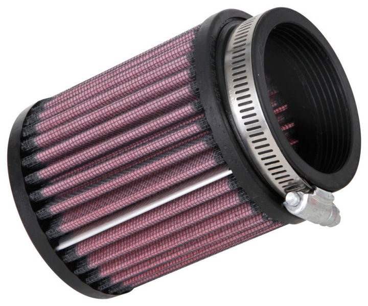 K&N Universal Rubber Filter 2.5 inch 5 Degree FLG 3.5 inch OD 4 inch Height - Bull Strap