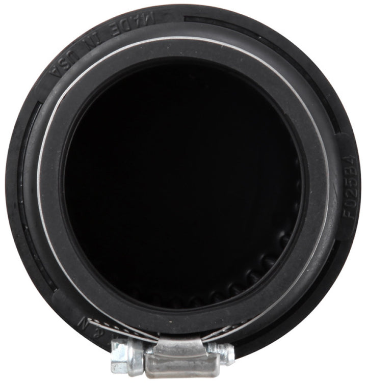 K&N Universal Rubber Filter 2.5in Flange ID x 3.5in OD x 5in Height - Bull Strap