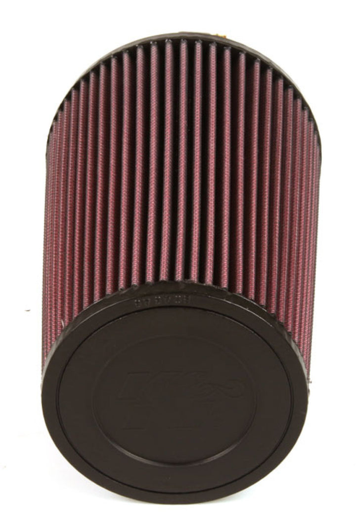 K&N Universal Rubber Filter 3 1/2inch ID FLG / 6inch Base / 4-5/8inch Top / 9inch Height - Bull Strap