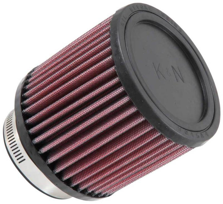 K&N Universal Rubber Filter 3 inch 5 Degree FLG 4 1/2 inch OD 4 inch Height - Bull Strap