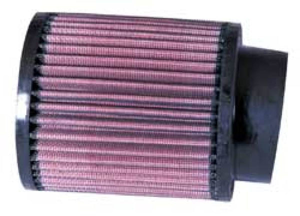 K&N Universal Rubber Filter 3 inch 5 Degree FLG 4 1/2 inch OD 5 inch Height - Bull Strap