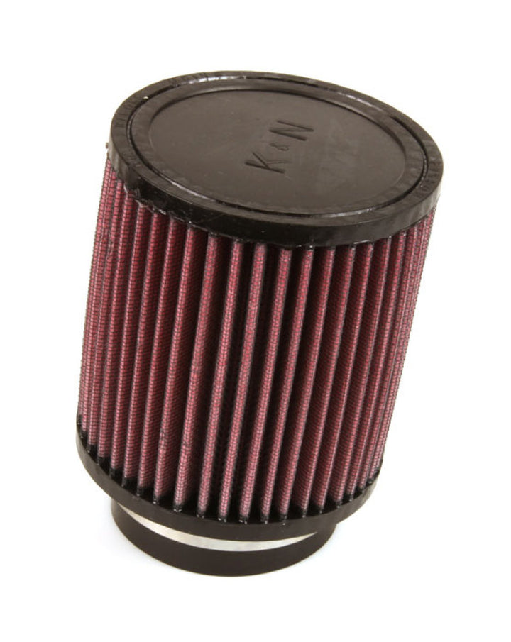 K&N Universal Rubber Filter 3 inch 5 Degree FLG 4 1/2 inch OD 5 inch Height - Bull Strap