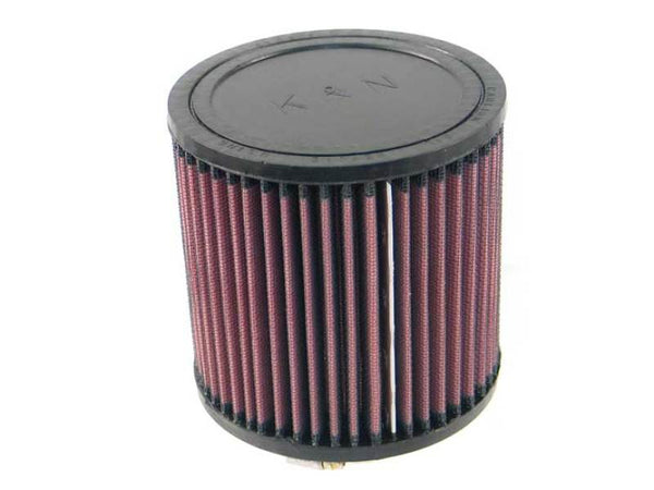 K&N Universal Rubber Filter 3 inch Flange 5 inch OD 5 inch Height - Bull Strap