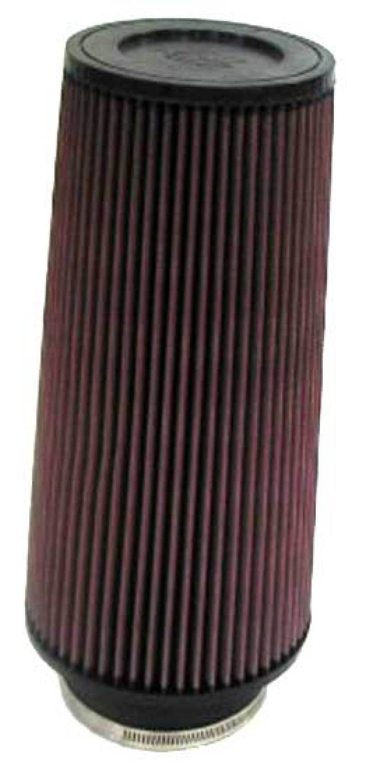 K&N Universal Rubber Filter 4inch FLG / 6inch OD-B / 4-5/8inch OD-T / 12inch H - Bull Strap
