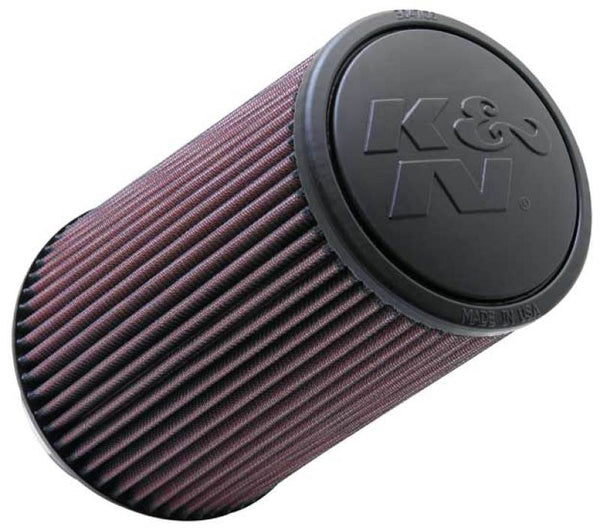 K&N Universal Rubber Filter 4inch FLG / 6inch OD-B / 4-5/8inch OD-T / 9inch H - Bull Strap