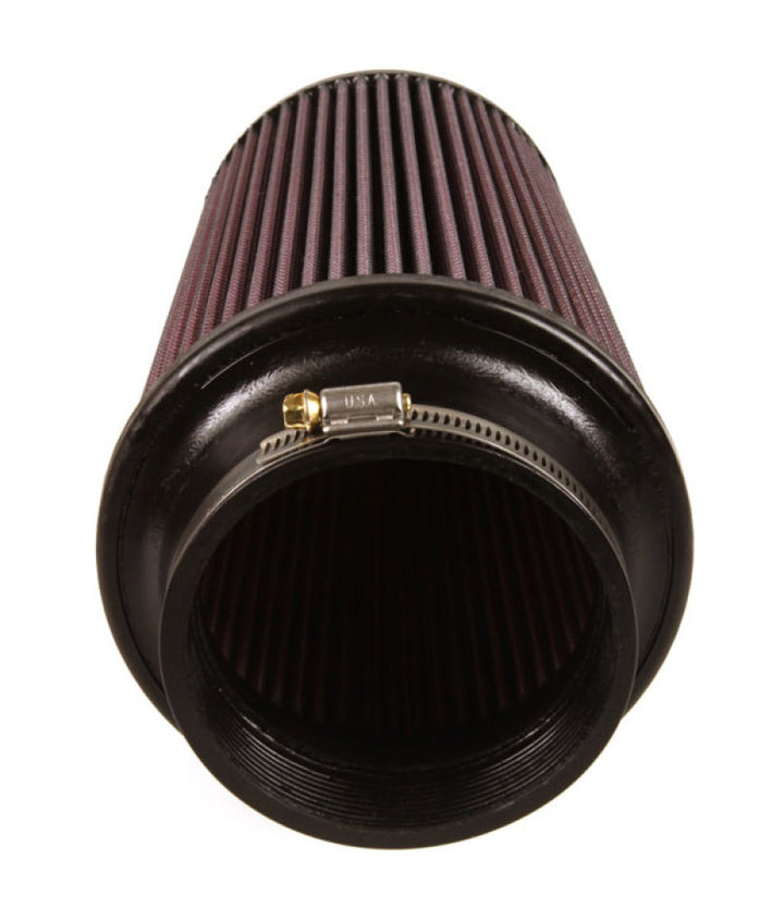 K&N Universal Rubber Filter 4inch FLG / 6inch OD-B / 4-5/8inch OD-T / 9inch H - Bull Strap