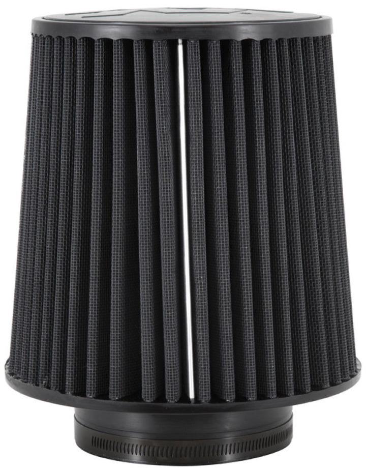 K&N Universal Rubber Filter-Round Tapered 4.5in Flange ID x 8in Base OD x 6.625in Top OD x 8in H - Bull Strap