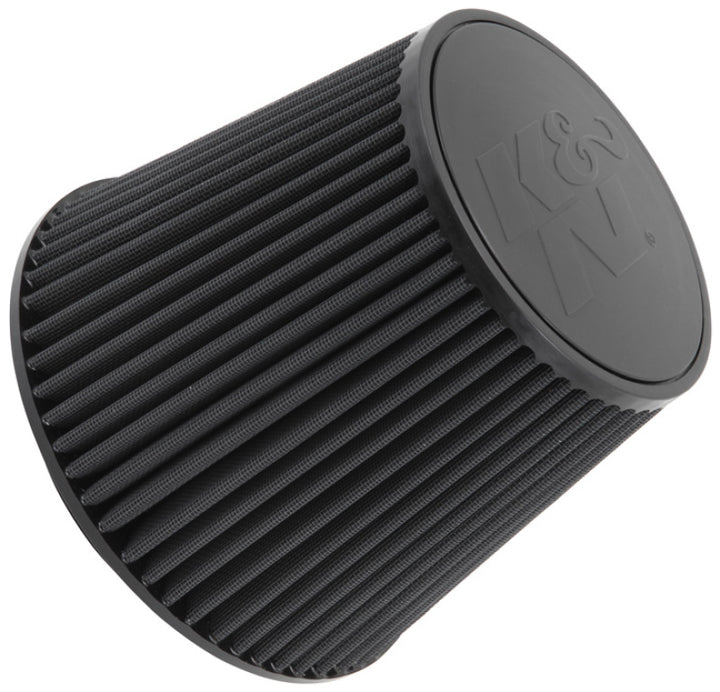 K&N Universal Rubber Filter-Round Tapered 6in Flange ID x 9in Base OD x 6.625in Top OD x 7.5in H - Bull Strap