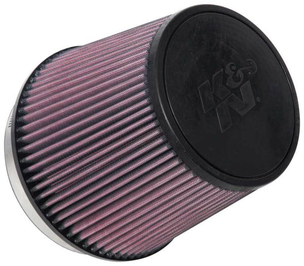 K&N Universal Tapered Filter 6in Flange ID x 7.5in Base OD x 5.875in Top OD x 6.5in Height - Bull Strap