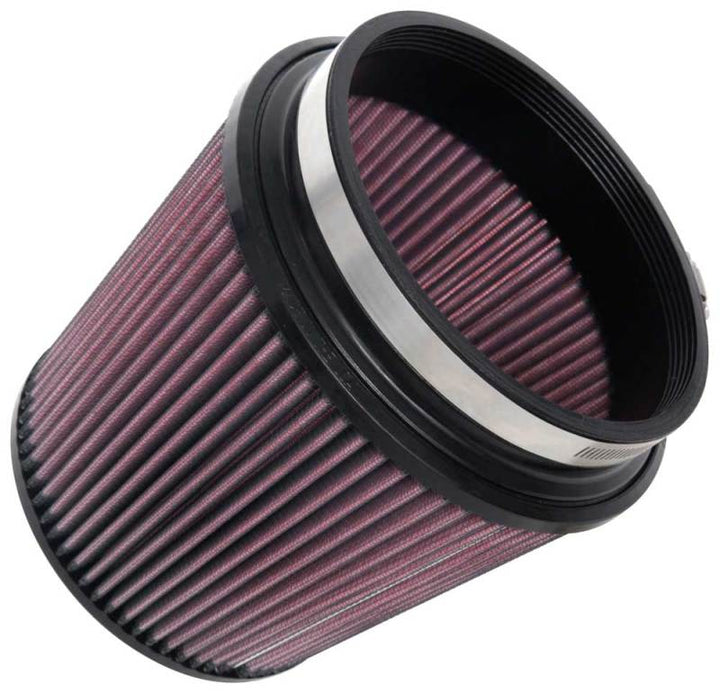 K&N Universal Tapered Filter 6in Flange ID x 7.5in Base OD x 5.875in Top OD x 6.5in Height - Bull Strap