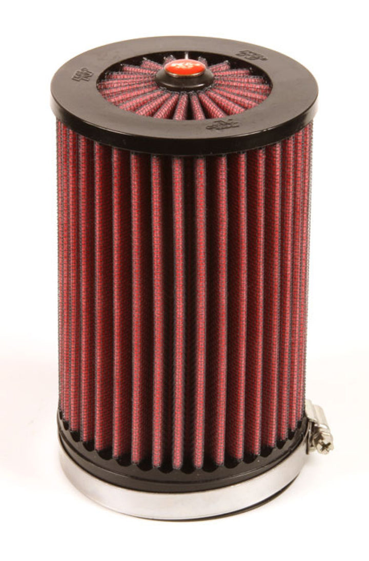 K&N Universal X-Stream Clamp-On Round Air Filter 3.531in Flg ID/4in OD/5.969in H - Bull Strap