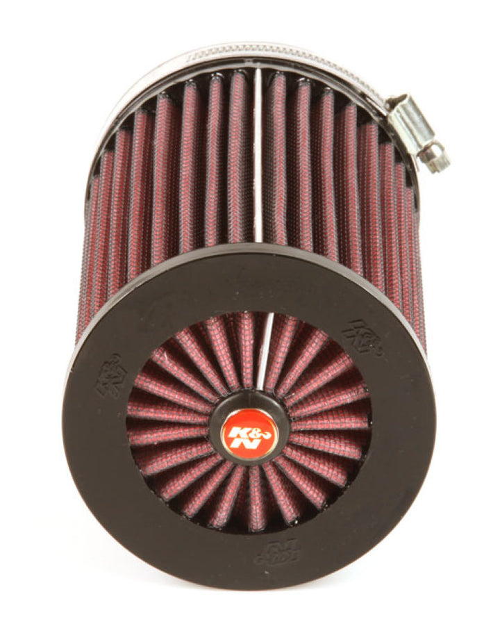 K&N Universal X-Stream Clamp-On Round Air Filter 3.531in Flg ID/4in OD/5.969in H - Bull Strap