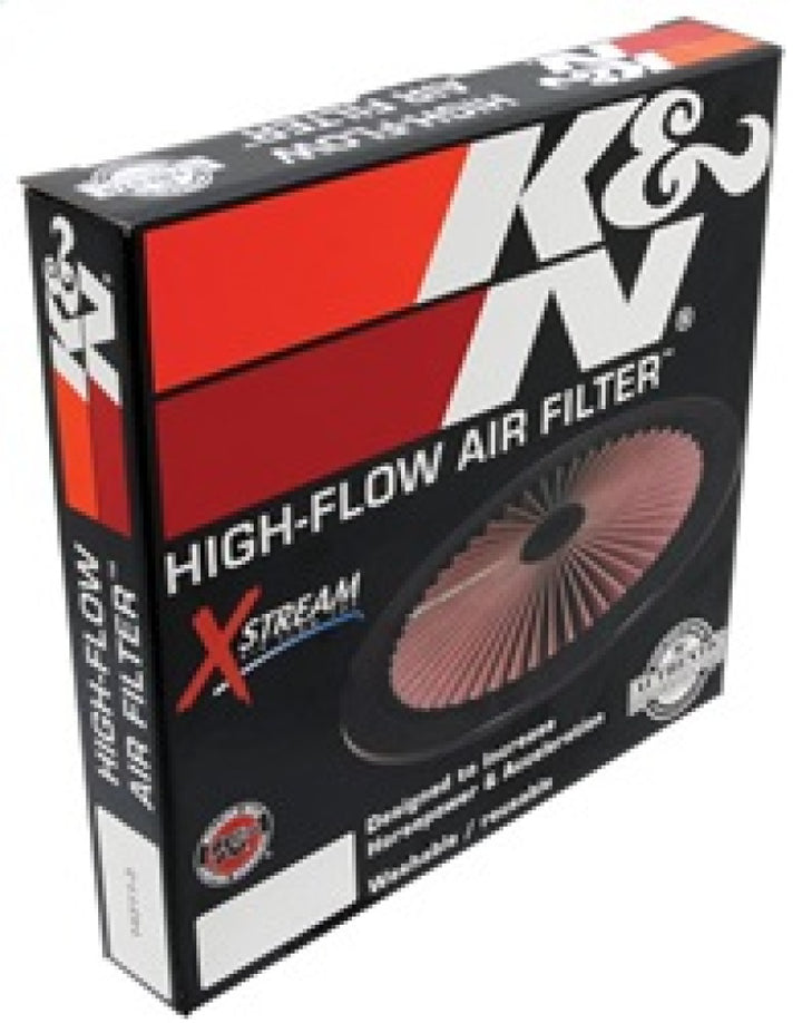 K&N X-Stream Top Filter Only 11in - Black - Bull Strap