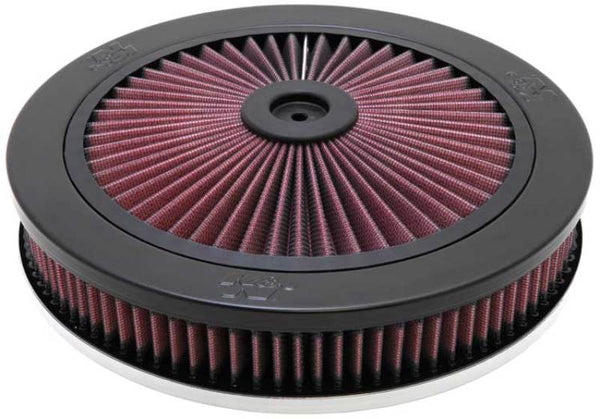 K&N X-Stream Top Filter Red 11in / 5.125in Neck Flange / 3.5in Height - Bull Strap