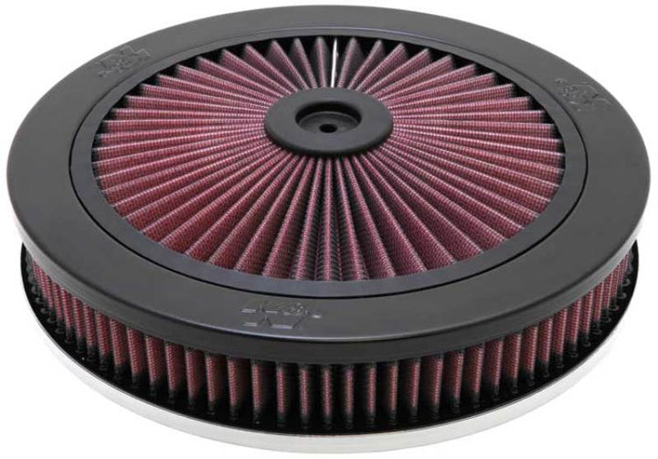K&N X-Stream Top Filter Red 11in / 5.125in Neck Flange / 3.5in Height - Bull Strap