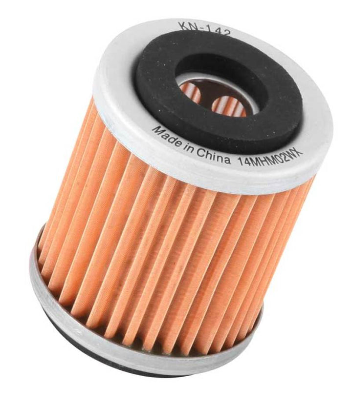 K&N Yamaha 1.5in OD x 1.844in H Oil Filter - Bull Strap