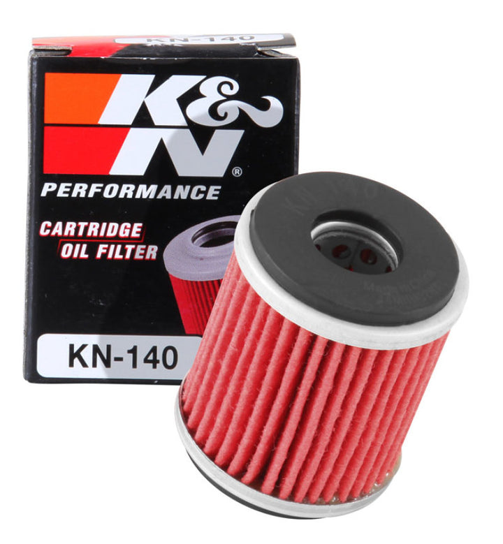 K&N Yamaha / Fantic Caballero / Husqvarna 1.5in OD x 1.813inH Oil Filter - Bull Strap