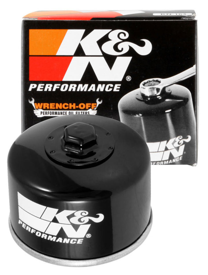 K&N Yamaha / Kymco 2.813in OD x 2.469in H Oil Filter - Bull Strap