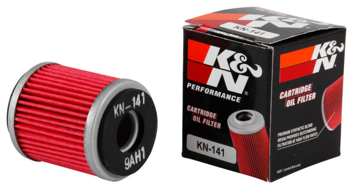 K&N Yamaha / MBK / Fantic Caballero 1.5in OD x 1.813in H Oil Filter - Bull Strap