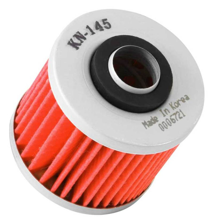 K&N Yamaha / MUZ / MZ / Sachs / Aprilia / Derbi 2.156in OD x 2.313in H Oil Filter - Bull Strap