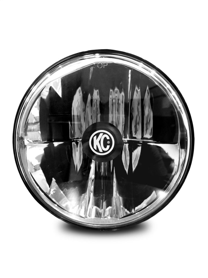 KC HiLiTES 07-18 Jeep JK 7in. Gravity LED DOT Approved Replacement Headlight (Single) - Bull Strap