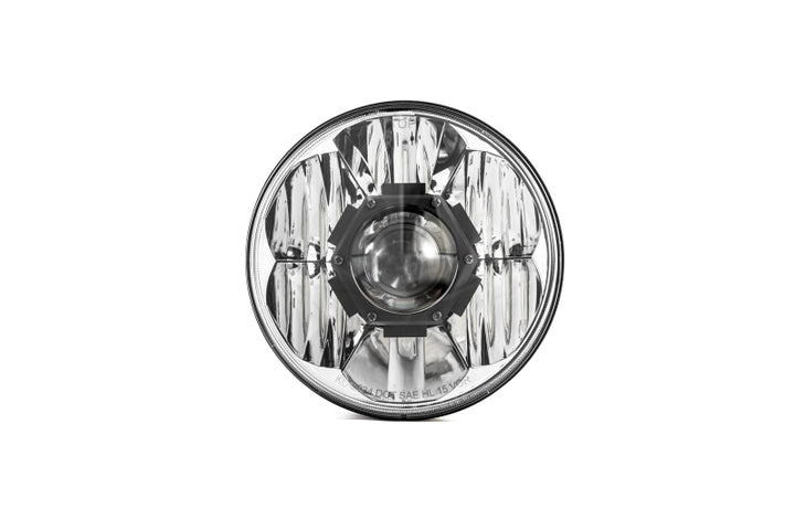 KC HiLiTES 07-18 Jeep JK 7in. Gravity LED Pro DOT Approved Replacement Headlight (Single) - Bull Strap