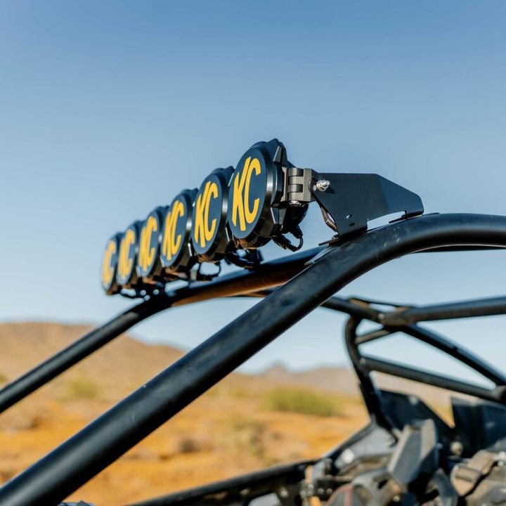 KC HiLiTES 2022+ Polaris RZR Pro XP 39in. Pro6 Gravity LED 6-Light 120w Combo Beam - Bull Strap