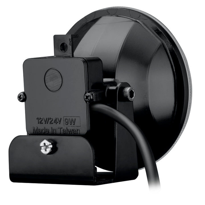 KC HiLiTES 4in. Gravity G4 LED Light 10w SAE/ECE Clear Fog Beam (Pair Pack System) - Bull Strap