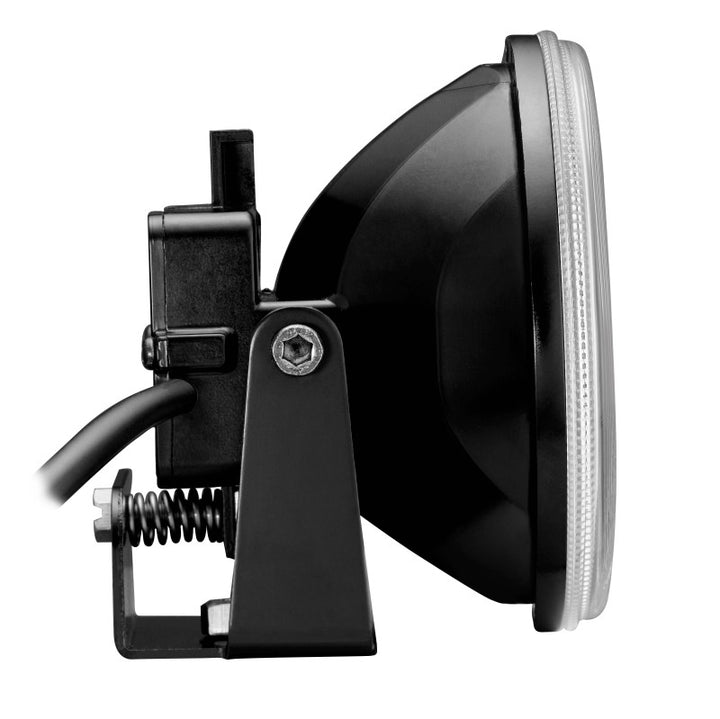 KC HiLiTES 4in. Gravity G4 LED Light 10w SAE/ECE Clear Fog Beam (Pair Pack System) - Bull Strap