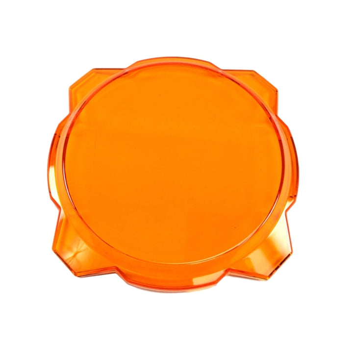 KC HiLiTES 6in. Hard Shield/Cover for Gravity Pro6 LED Lights (Single) - Amber - Bull Strap