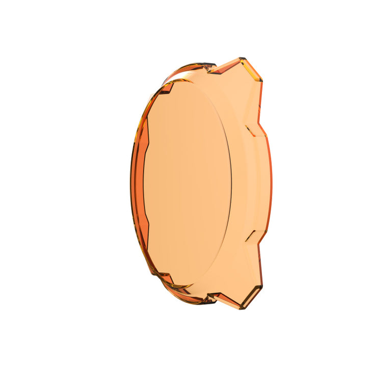 KC HiLiTES 6in. Hard Shield/Cover for Gravity Pro6 LED Lights (Single) - Amber - Bull Strap