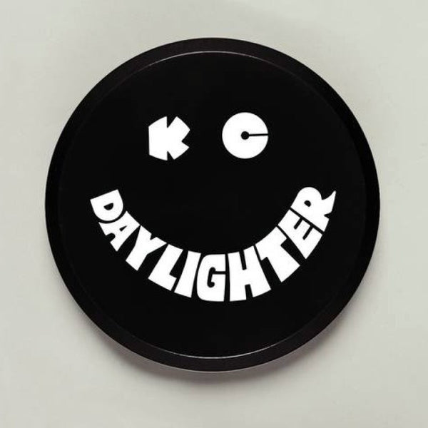 KC HiLiTES 6in. Round Hard Cover for Daylighter/SlimLite/Pro-Sport (Single) - Black w/White Smile - Bull Strap