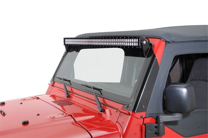 KC HiLiTES 97-06 Jeep TJ Overhead Mount Bracket Set for 50in. C-Series/Gravity Pro6 LED Light Bars - Bull Strap