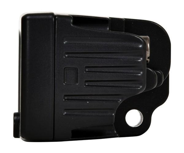 KC HiLiTES C-Series 2in. C2 LED Light 20w Area Flood Beam (Pair Pack System) - Black - Bull Strap