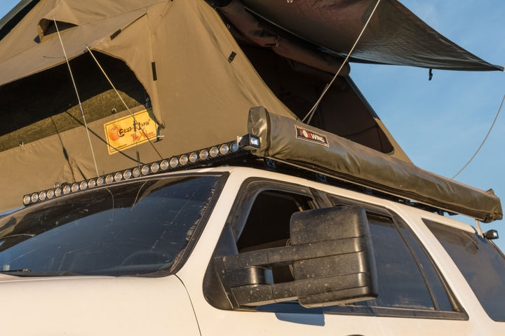 KC HiLiTES C-Series C2 LED 2in. Backup Area Flood Light 20w (Pair Pack System) - Black - Bull Strap