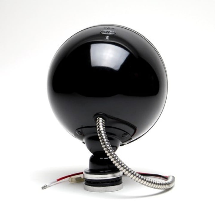 KC HiLiTES Daylighter 6in. Halogen Light 100w Spot Beam (Single) - Black SS - Bull Strap