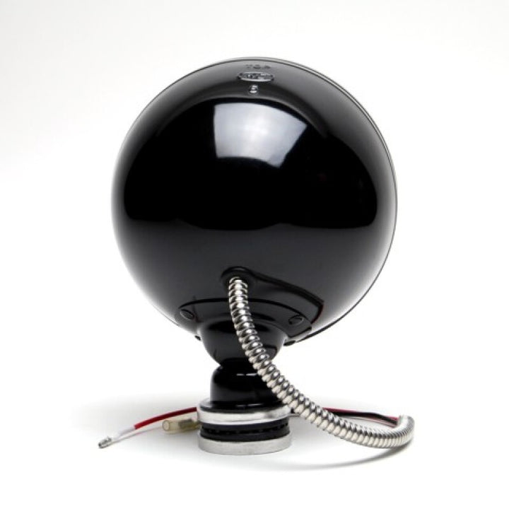 KC HiLiTES Daylighter 6in. Halogen Light 100w Spot Beam (Single) - Black SS - Bull Strap