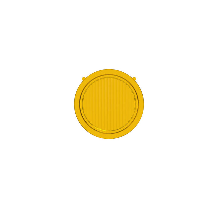 KC HiLiTES FLEX ERA 1 Performance Yellow Spread Beam Lens - Bull Strap