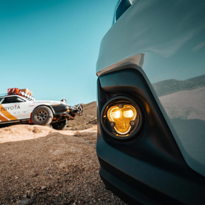 KC HiLiTES FLEX ERA 3 Dual Mode SAE Fog Lights - 2-Light Master Kit - Bull Strap